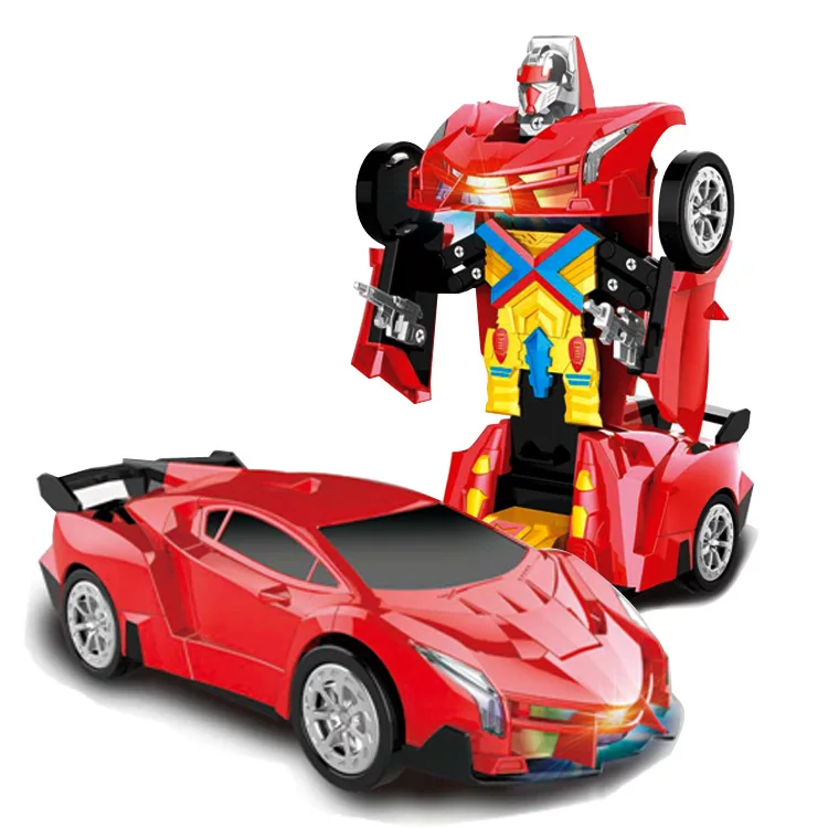 

Gallop Cheng Flash Music to Electric Toy Car Robot Transformation Autobots