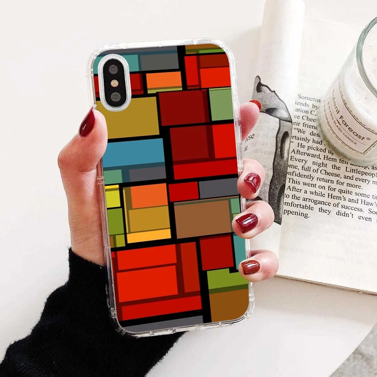 Мягкий чехол для Samsung Galaxy A10 A30 A40 A50 A60 A70 S6 Active Note 10 Plus Edge M30 bauhaus стильный абстрактный