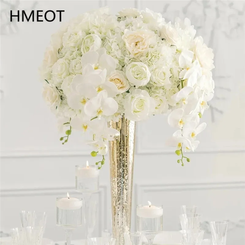 Hmeot 40cm/50cm Table Centerpieces Ball Decor Diy Wedding Backdrop