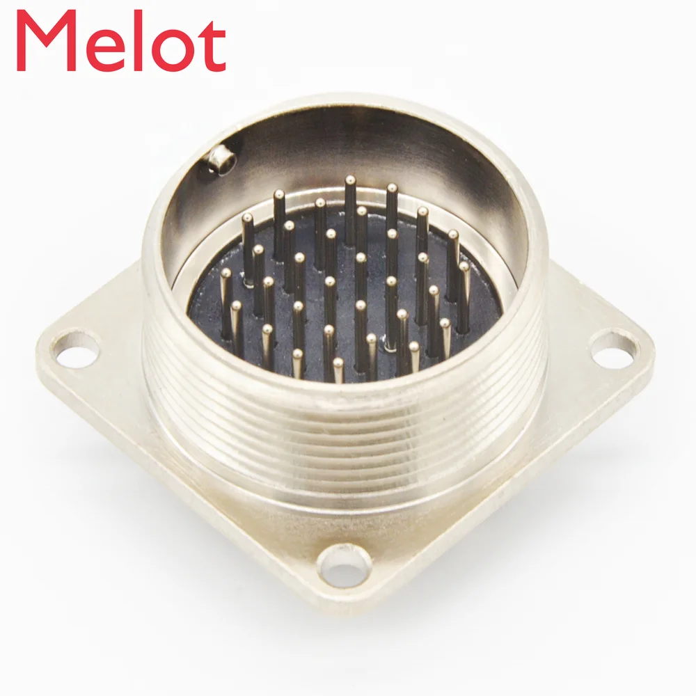

hot sale Cylinder Shaped Russian DC / AC Power Connectors Block Type Plug
