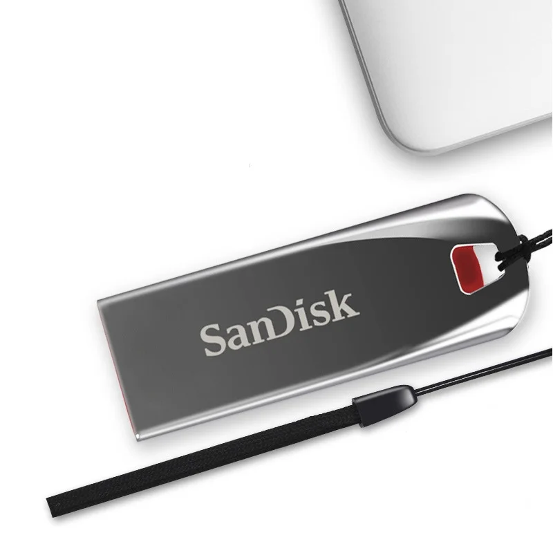 SanDisk USB флеш накопитель 2 0 дюйма 64 ГБ 32 16 ГБ|USB флэш-накопители| |