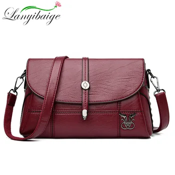 

Lanyibaige Style Soft Leather Luxury Purses And Handbags Women Bags Designer Women Shoulder Crossbody Bags For Women 2020 New PU