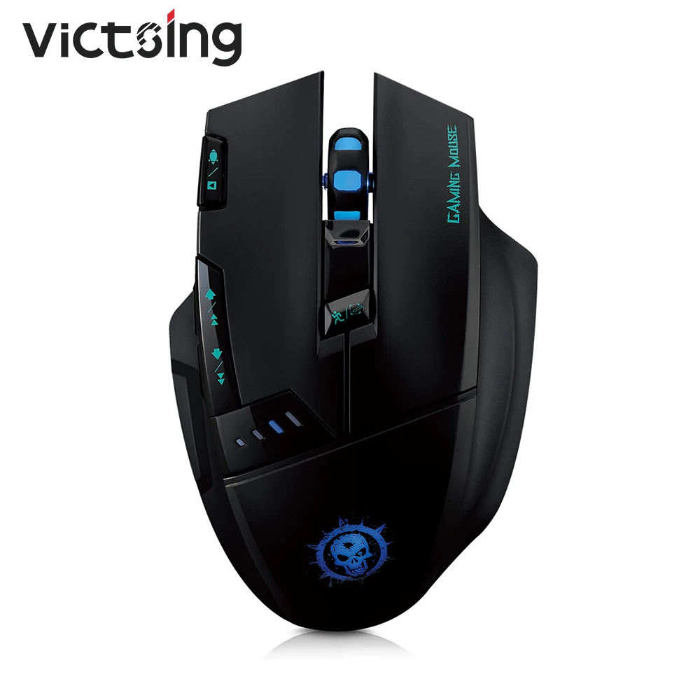 

Original VicTsing MGM1 Wireless Gaming Mouse 7 Buttons 4000 DPI Optical Computer Mice Ergonomic USB Gamer Mouse For PC Laptop