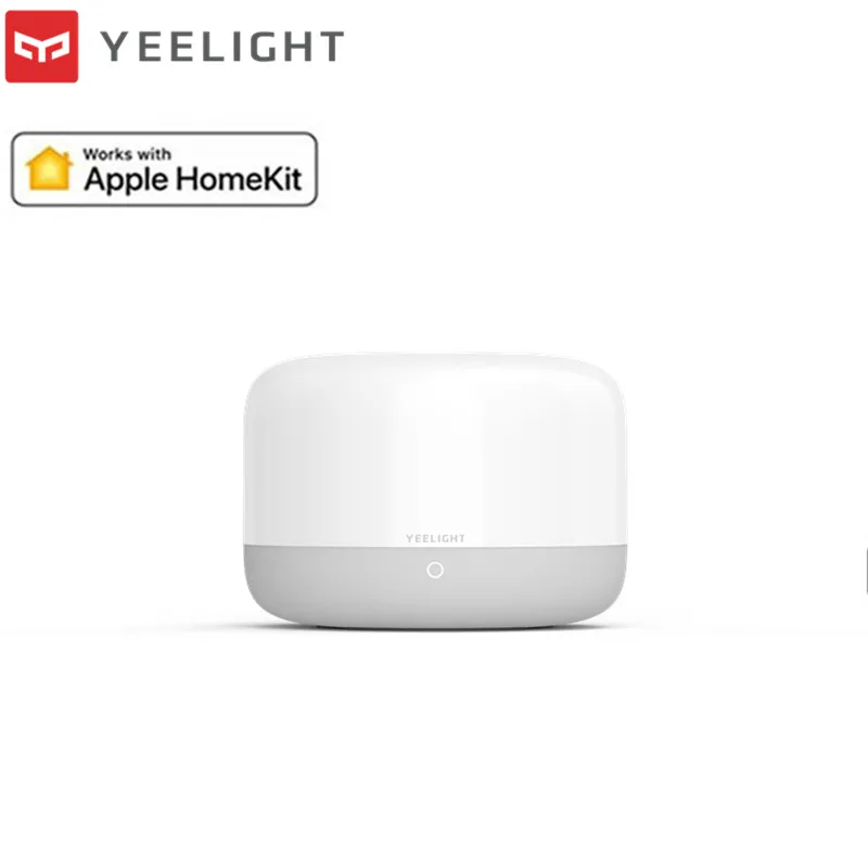 

New Xiaomi Yeelight YLCT01YL Colorful LED Bedside Lamp Intelligent Dimmable RGB Night Light APP Control Support Apple HomeKit