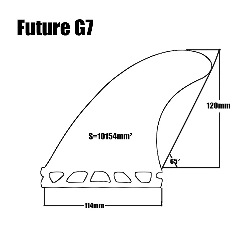 Future G7 плавники оранжевые сотовые высшего качества для серфинга серфинга|surf
