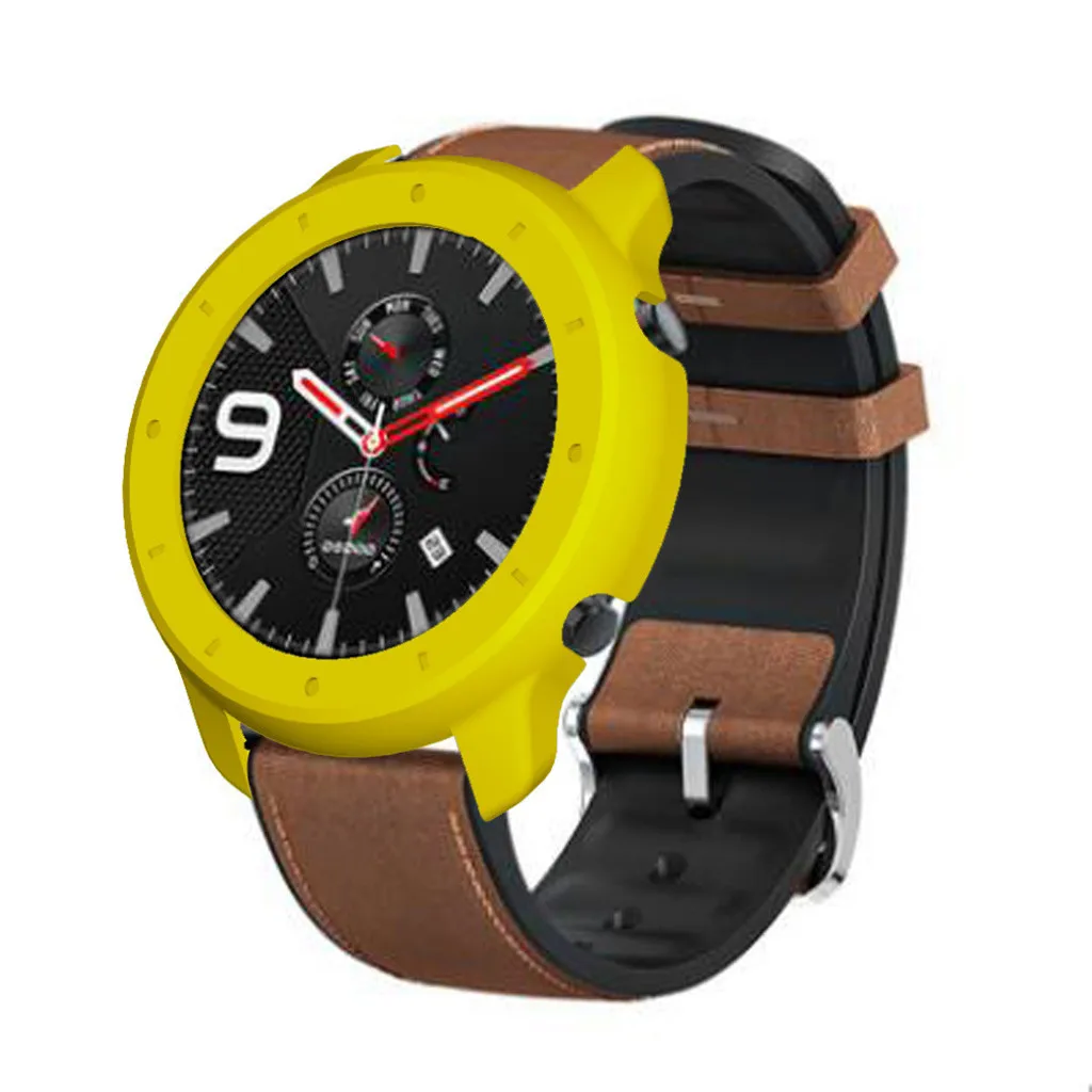 Для Xiaomi Huami AMAZFIT GTR 47 мм Замена PC часы чехол оболочка Рамка протектор чехол s Смарт часы аксессуары#822