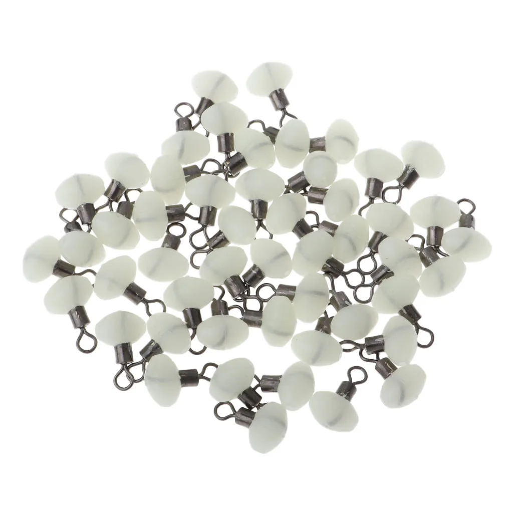 White Luminous 8x12 Perfeclan винт роликовых вертлюгов рыболовный шарнир насадка Barrel ball разъем - Цвет: White Luminous 8x12