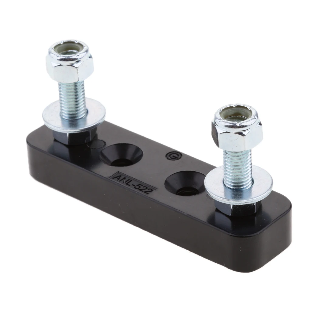 Car Van 25A to 500A ANL Fuse Single Holder Heavy Duty Distribution Block