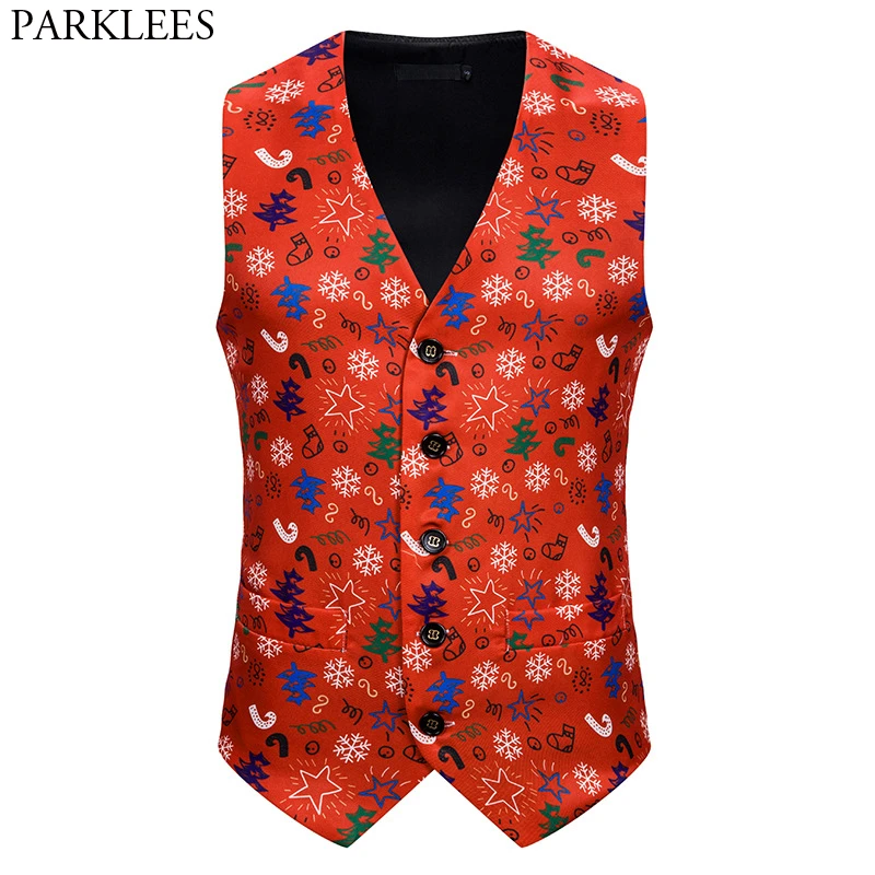 christmas vest for men