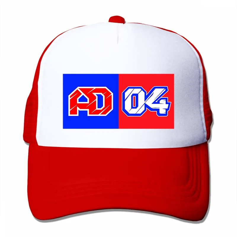 AD 04 andrea dovizioso бейсбольная кепка с логотипом для мужчин и женщин, Кепка-Дальнобойщик, модная Регулируемая Кепка - Цвет: 4-Red