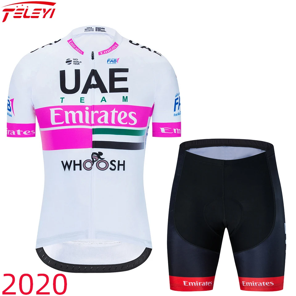 2020 United Arab Emirates team Cycling Jerseys bicycle Clothes quick dry bib gel sets Cycling Clothing uniforms sportswear suit