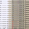 SAKURA Manga Markers Needle Pen Art Hand-painted Hook Line Pen Animation Creation Design Drawing Pen for Drawing Art Single 1