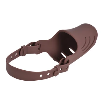 

Hot Anti Bite Biting Barking Dog Muzzle Loop Mouth Cover Silicone Pig Mouth with Adjustable Strap Stops Dog Pulling Training Too