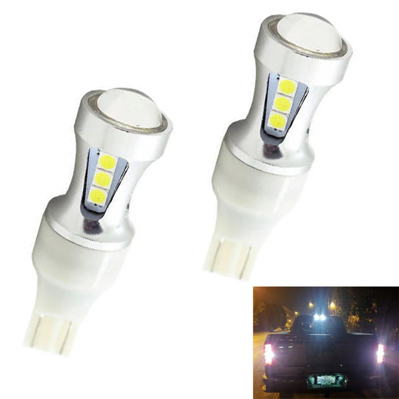 Светодиодная лампа W16W T15 3030 18SMD Автомобильный задний резервный светильник заднего хода