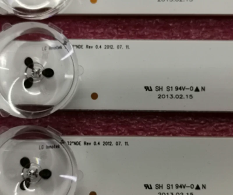8pcs 630mm 7led LED Backlight Lamps Strips for LG 32LS315H 32inch TV LG innotek 32" NDE Array-0.1-7LED-REV0.2 REV0.4 331537502