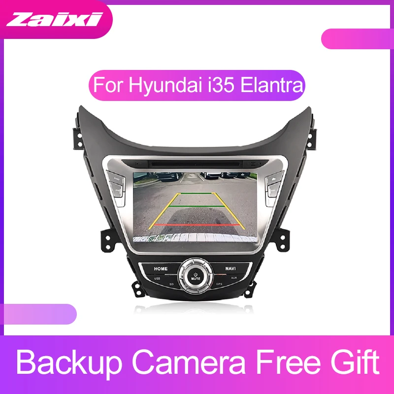 Flash Deal ZaiXi Android Car Multimedia player For Hyundai i35 Elantra / Fludic Elantra GPS 2 Din WIFI GPS Navigation Autoradio Radio Maps 2