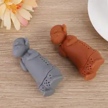 2 шт Силиконовое милое инфузионное чайное ситечко с обезьянкой из мультфильма