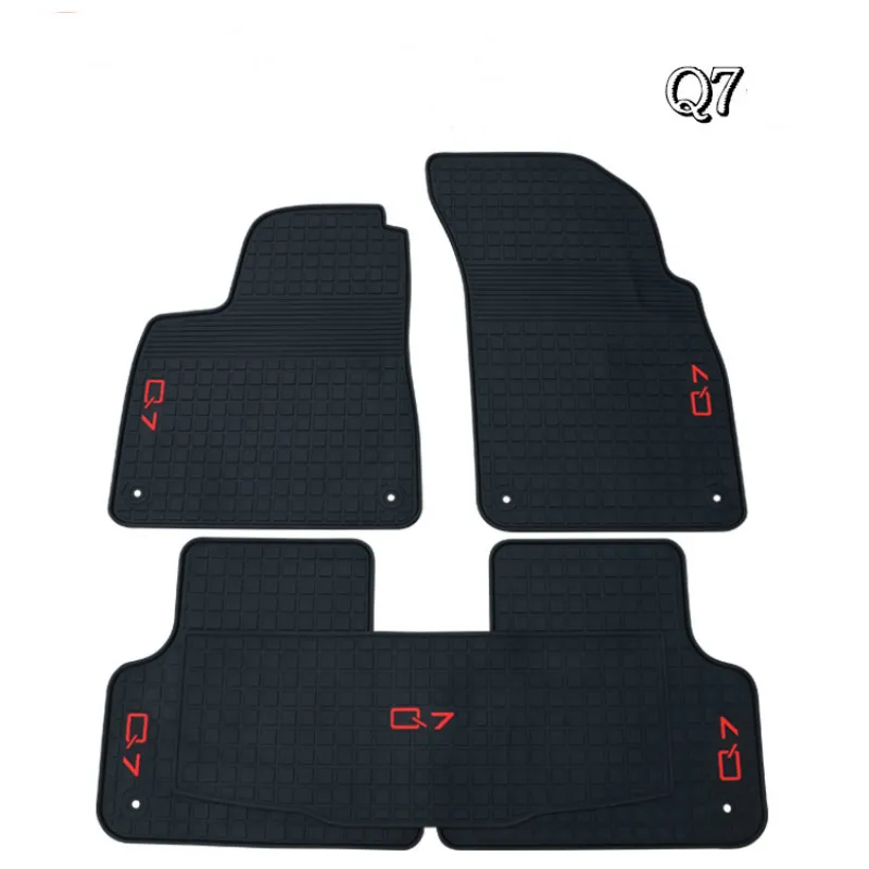 

Custom No Odor Carpets Waterproof Rubber Car Floor Mats for Audi A6L Q3 Q5 Q7 A4L A3