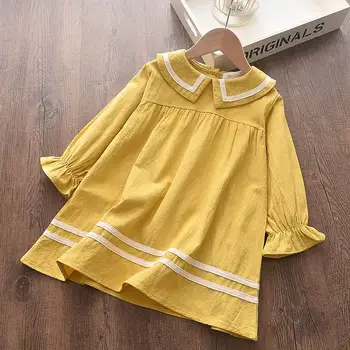

Bear Leader Girls Autumn Dress 2020 New Casual Solid Girl Kids Dress Fashion Children Costumes Party Outfits Cute Clothing 3 7Y
