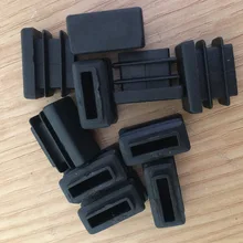 Прямоугольная пластиковая головка заглушки Прямоугольный плоский галстук guan sai fang xing guan Seron три производителя