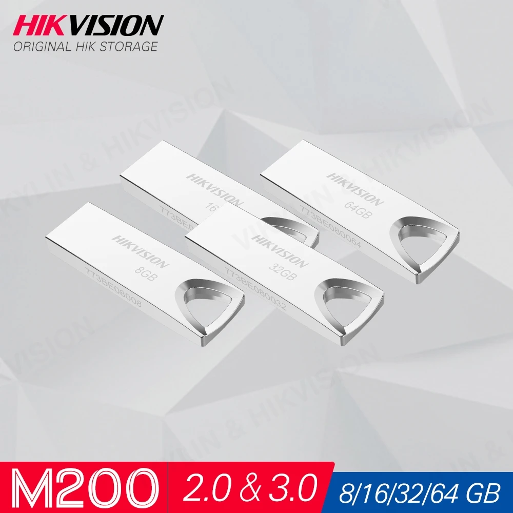 Hikvision оригинальный USB флеш накопитель 8 ГБ 16 32 64 128 мини USB2.0 USB3.0 флешка карта памяти