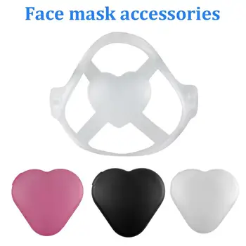 

5Pcs 3D Mask Bracket Stand Lipstick Protection Face Cover Bracket Breathable Space Increase Nose Mask Bracket Reusable Holder