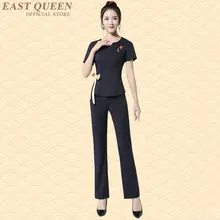 Новое поступление спа тайская Массажная форма косметичка одежда скрабы медицинская Униформа женская униформа для салонов красоты AS053