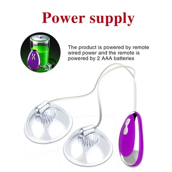 Nipple Sucker Vibrator Tongue Lick Nipple Suction Cups Vibrator Electric Breast Pump Breast Enlarge Massager Sex Toy for Woman 6