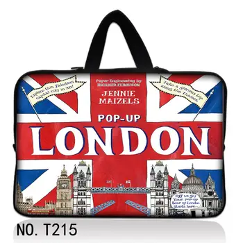 

13" London Flag Laptop Sleeve Bag Notebook Case Pouch For 13.3" Apple Macbook Pro, Air