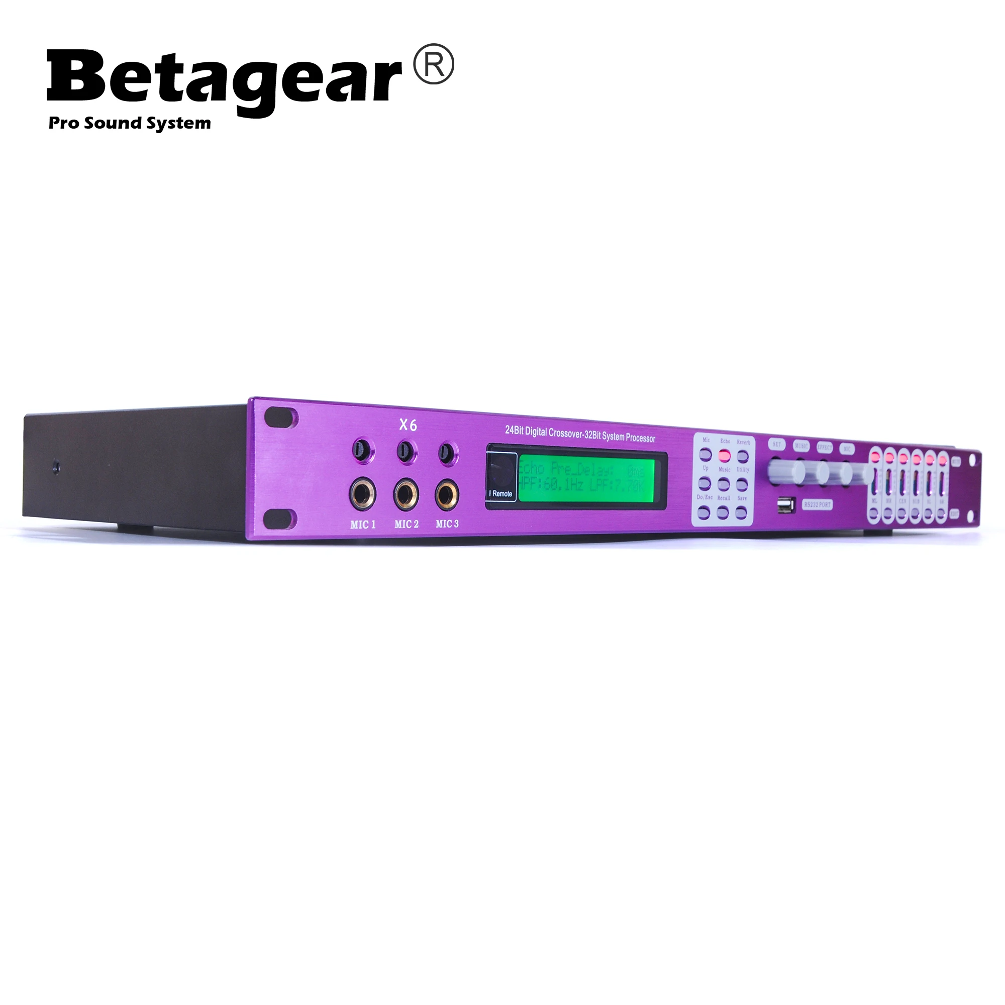 Professional karaoke stage pre power amplifier