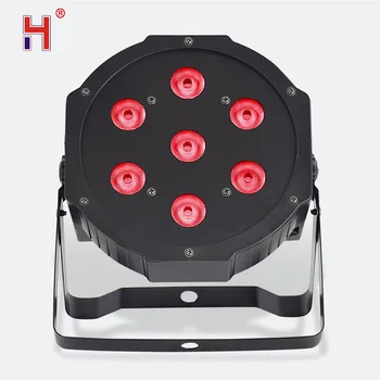 

Mini Par LED 7x12W RGBW DMX512 LED Stage Light Effect Lamp Disco Light Stage Lighting Equipment