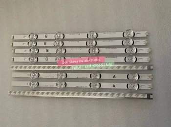 

New 10set=80pcs LED strip For LG 40LF630V INNOTEK 40 DRT4.0 DRT 4.0 3.0 40 inch A B SVL400 6916L-0885A 0884A