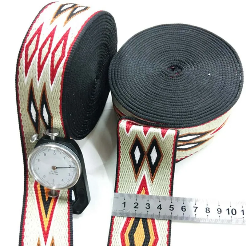 2Yard Meetee 38/50cm 2mm Thick Jacquard Ribbon Nylon Webbing for Bag Strap Belt Tape DIY Clothes Bias Binding Sewing Accessories 2Yard Meetee 38/50cm 2mm Thick Jacquard Ribbon Nylon Webbing for Bag Strap Belt Tape DIY Clothes Bias Binding Sewing Accessories