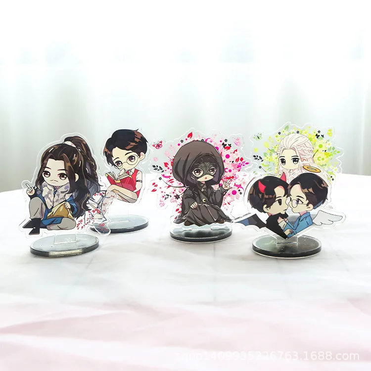 

Diffuse Rhyme Town Soul Anime Acrylic Q Standee Zhao Yun Lan Shen Wei Anime Peripheral