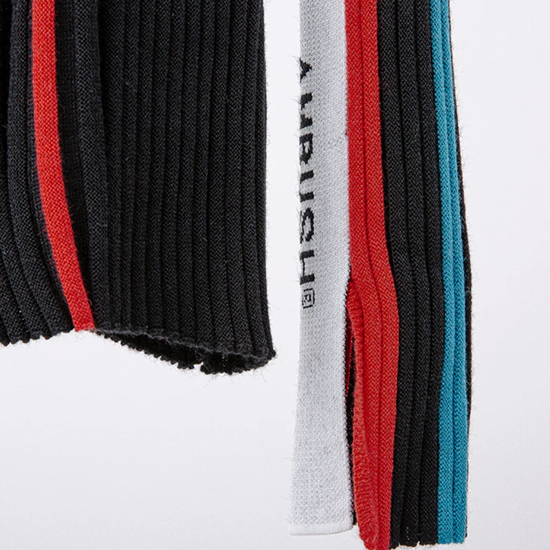 VGH Sexy Hit Color Knitted Sweater For Women