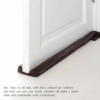 

Guard Wind Dust Blocker Sealer Stopper Insulator Door Window Brown interior or exterior doors and windows protecter Door Stops