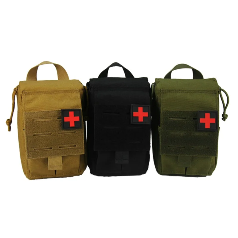 

Mini Military First Aid Kit Medicine Bag Outdoor Camping Survival Tactical Medical Kits Hike First Aid Bag Portable Survival Kit