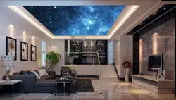Потолочная фреска на заказ 3D фото обои для гостиной потолок звездное небо потолок фон настенная живопись