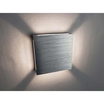 

Recessed luminaire for stairs Aluminum warm white, glow in the side, 3W