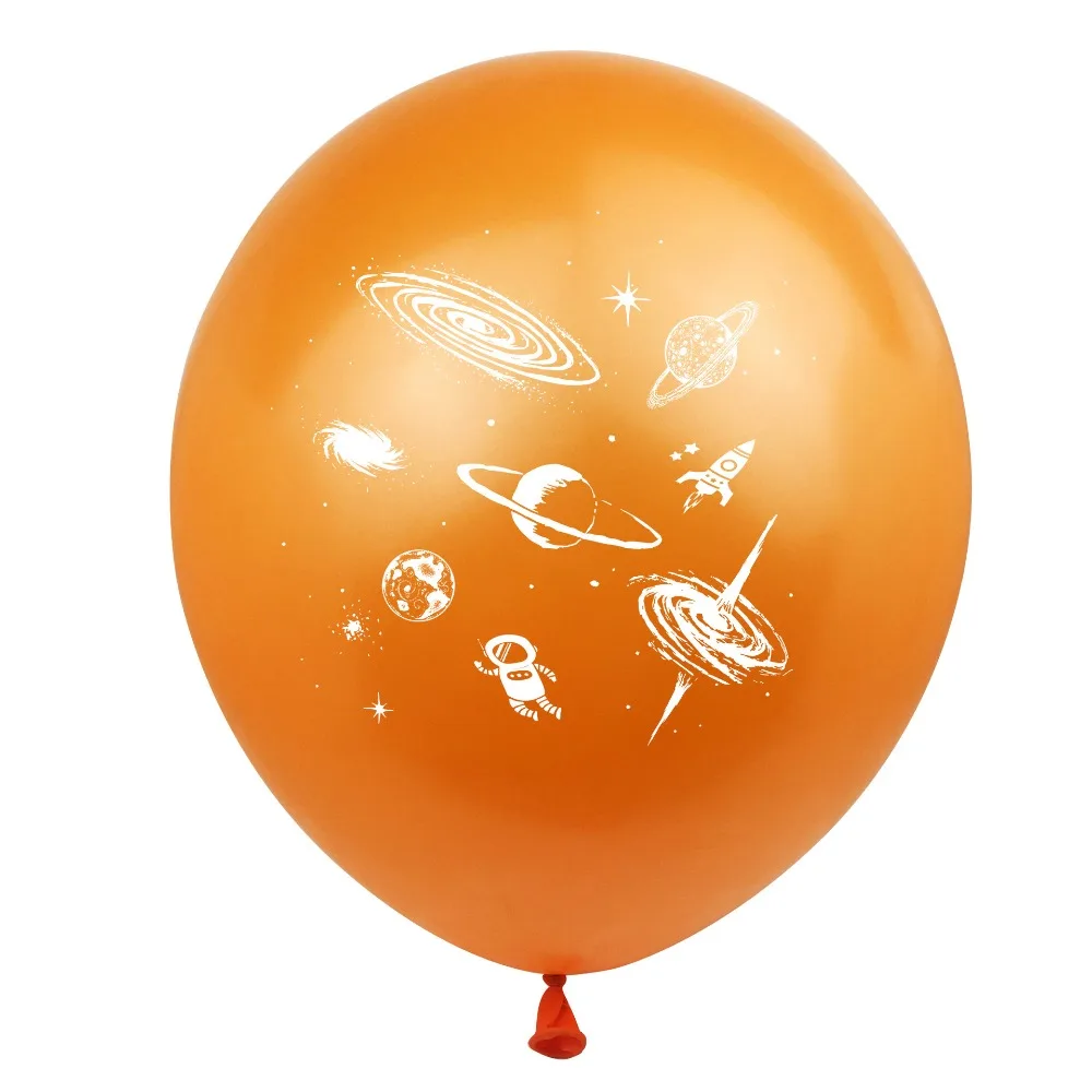 10 шт. вечерние воздушные шары космонавта, галактические тематические праздничные Детские шары для дня рождения