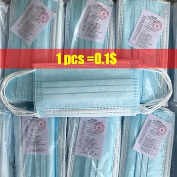 

Disposable Face Masks Breathable Face Mask 3 Layer Protection Face mask Lightweight Dust Protective Facial Masks for Adult