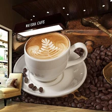 [Самоклеющиеся] 3D Lahua кофе 339 настенная бумага настенная печать настенные наклейки