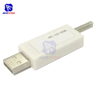 

HC-12-USB Wireless Serial Port Module for Raspberry PC Terminal 433M CP2104 Ultra Long Distance SI4463