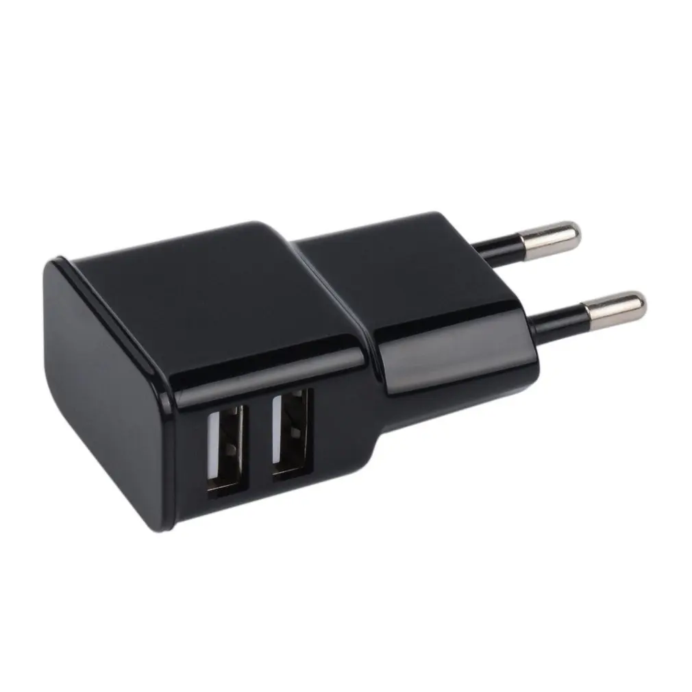 2USB 1A black Двойное зарядное устройство USB 2a Быстрая зарядка настенное зарядное устройство адаптер EU US Plug USB ЗУ для мобильного телефона для iphone ipad mini samsung Xiaomi - Цвет: 2USB 1A black