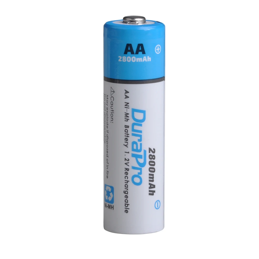 DuraPro интеллектуальное 8 слотов AA AAA зарядное устройство+ AA AAA Ni-MH Ni-Cd аккумуляторы дополнительно