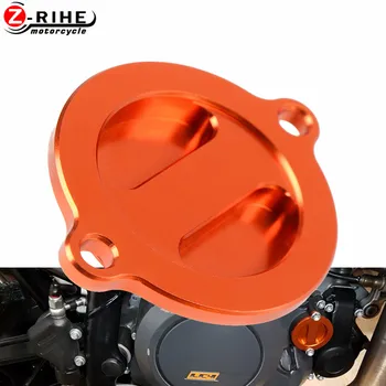 

Motorcycle Accessories CNC Engine Oil Filter Cover Cap Fluid Reservoir Oil Cup For KTM 790 Adventure R/S 2019 2020
