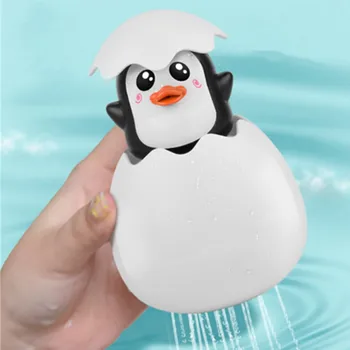 

Duck Egg Baby Shower Boy Bathing Small Toy Swimming Pool Bathing Little Yellow Duck Girl Playing Penguin Toy