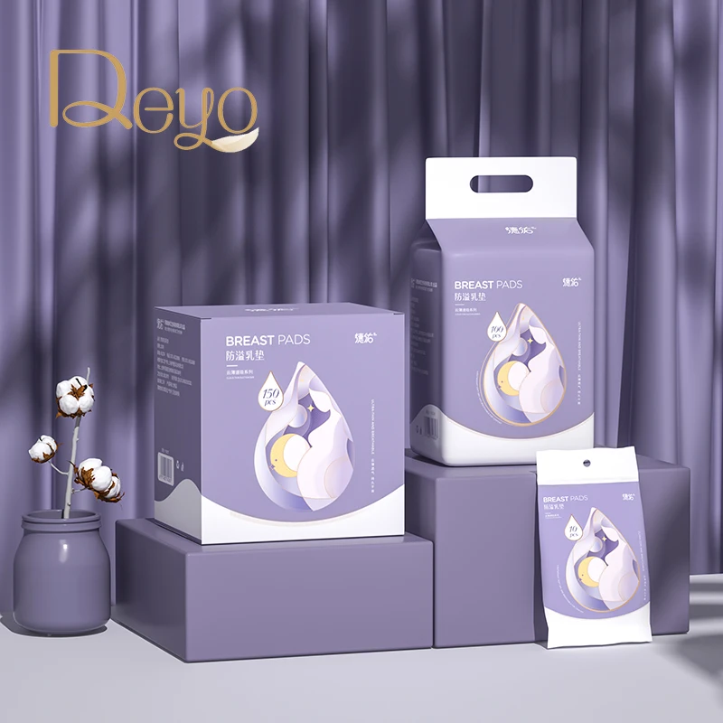 Nursing-Pads Disposable Waterproof Deyo Breathable for Mom Absorbency Thin Excellent
