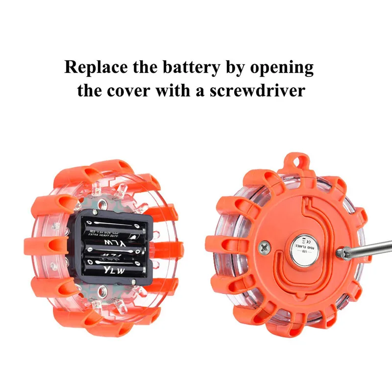 Top Bicycle LED Light Road Flare Red LED Safety Flare Flashlight Magnet Flashing Warning Night Lights Roadside Emergency Flares 8 Top Bicycle LED Light Road Flare Red LED Safety Flare Flashlight Magnet Flashing Warning Night Lights Roadside Emergency Flares 8