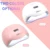 72W 36LEDS LED Nail Lamp Nail Dryer Dual hands UV Lamp For Treating UV Gel Nail Polish With Motion Sensing Manicure Salon Tool